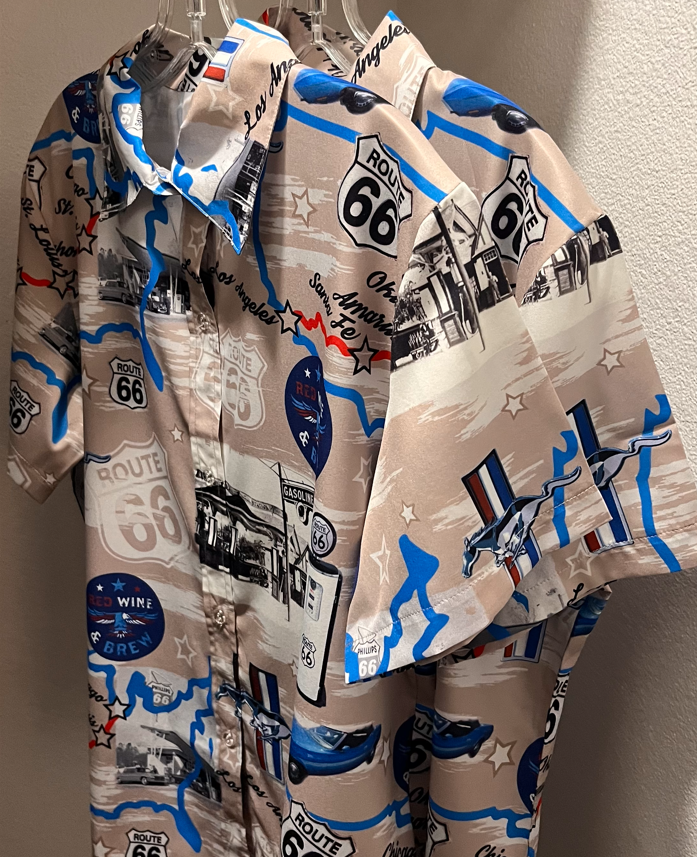 Hawaiian Shirt Route66 2